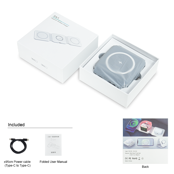FOLD MagSafe 3-in-1 Foldable Wireless Charger (15W) 8
