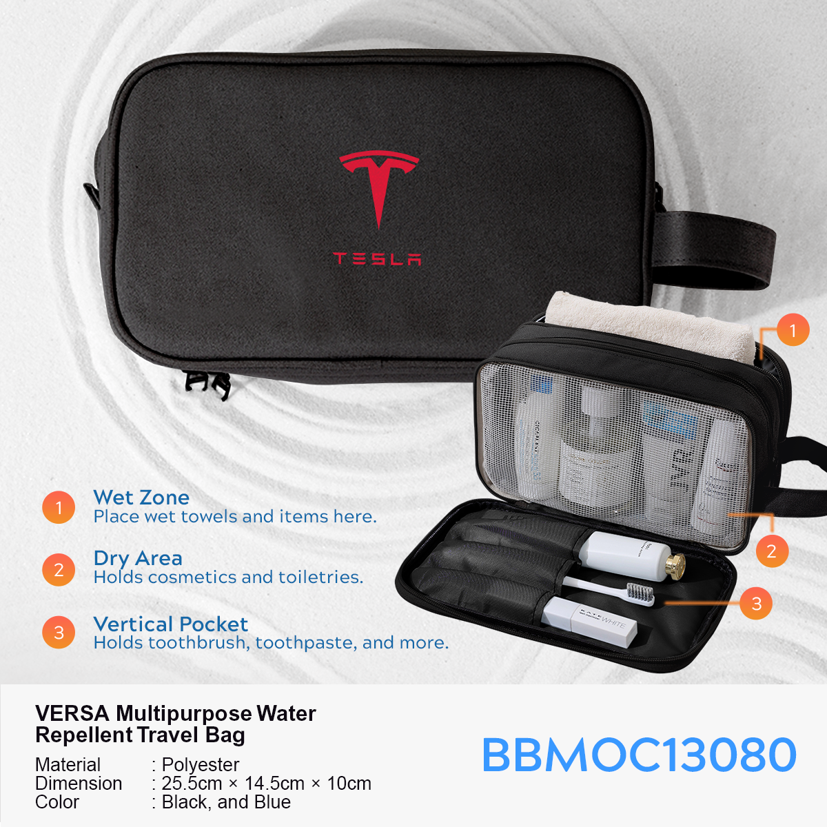 VERSA Multipurpose Water Repellent Travel Bag 2