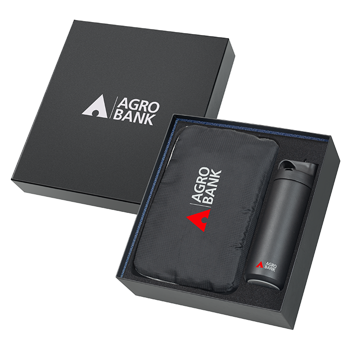 2 in 1 Gift Set (Travel Bag + Vacuum Flask)