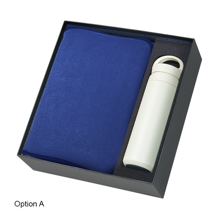 2 in 1 Gift Set (Travel Blanket + Vacuum Flask) 2